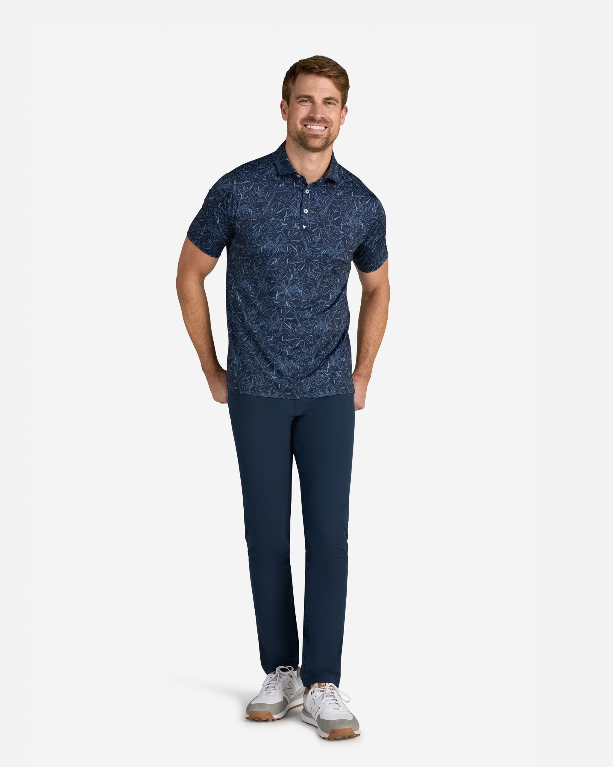 Nocturnal Tango-Men's Polo-Bad Birdie