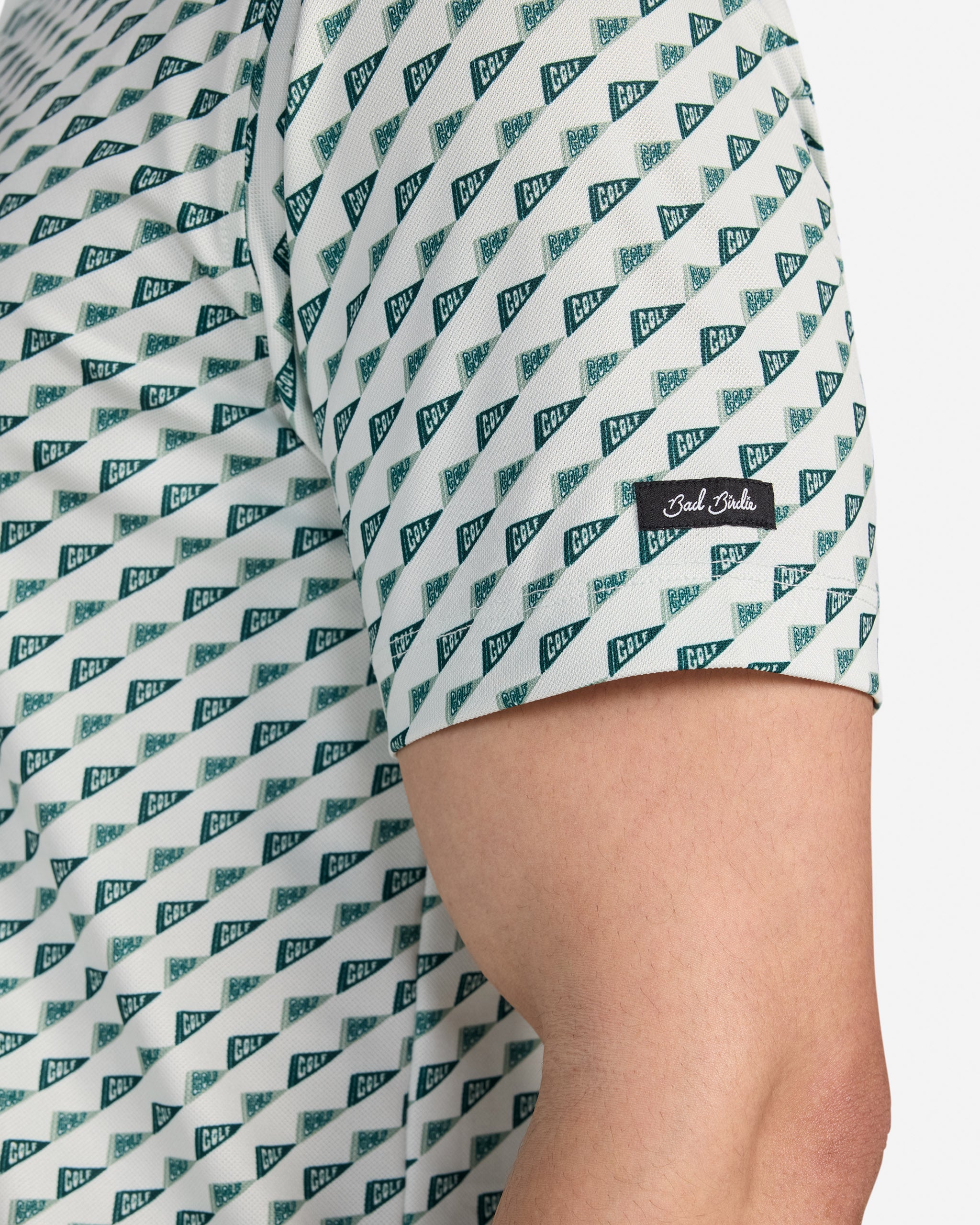 Pinseeker - Green-Men's Polo-Bad Birdie