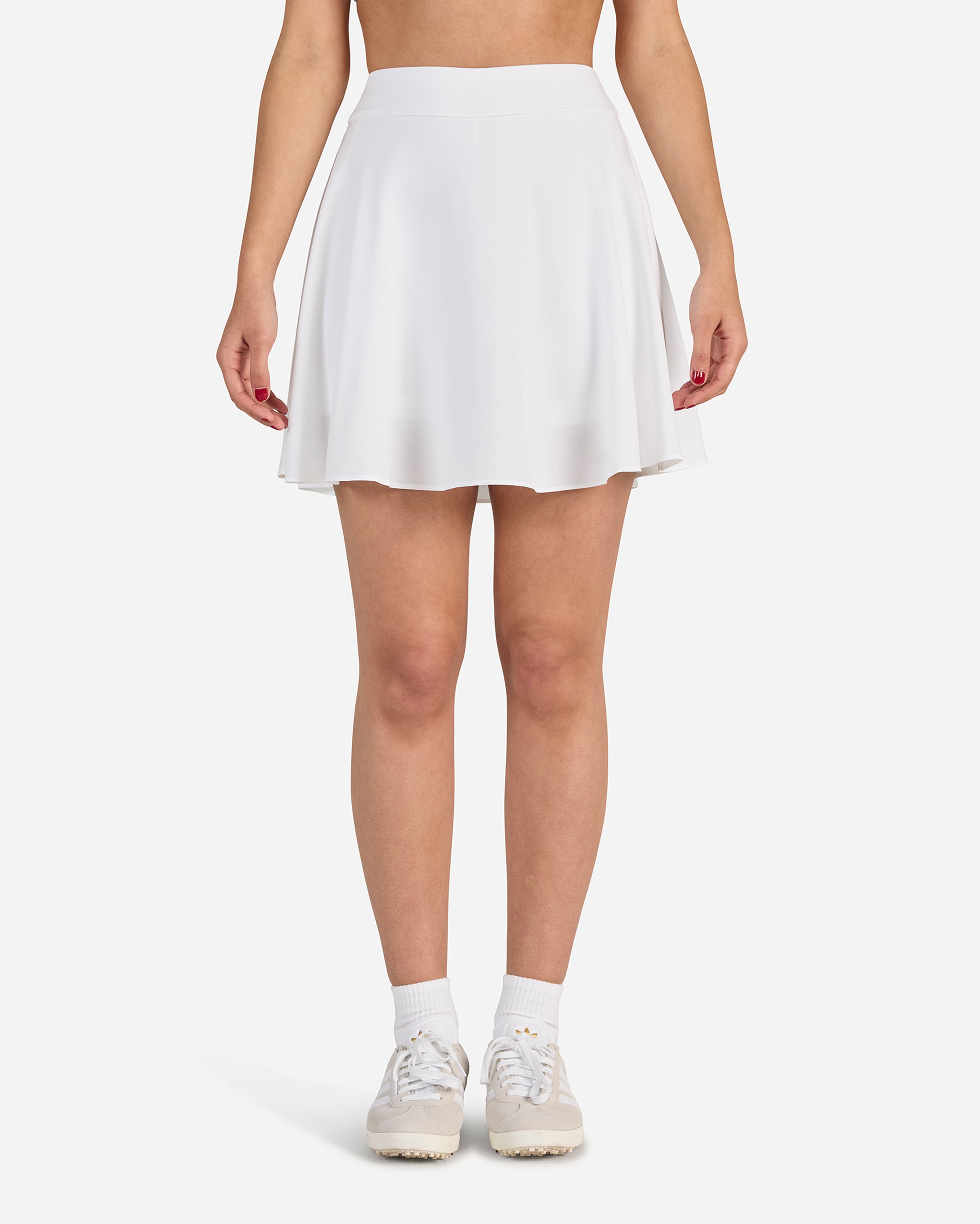 Exec Skort - Brilliant White-Women's Skort-Bad Birdie